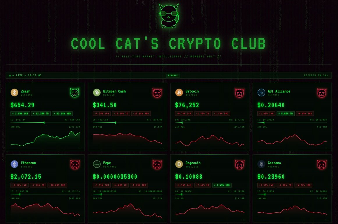 CoolCats Crypto Club preview